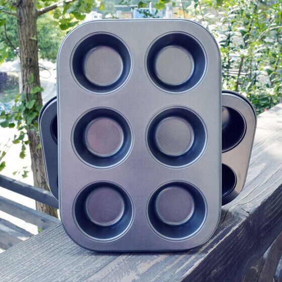 Round 6 Muffin Cake Baking Tray