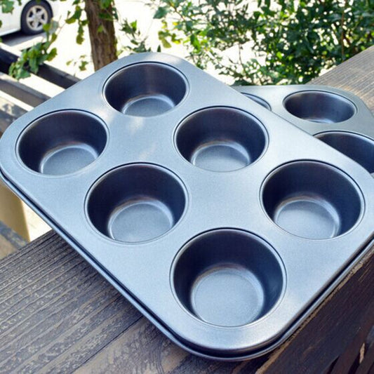 Round 6 Muffin Cake Baking Tray