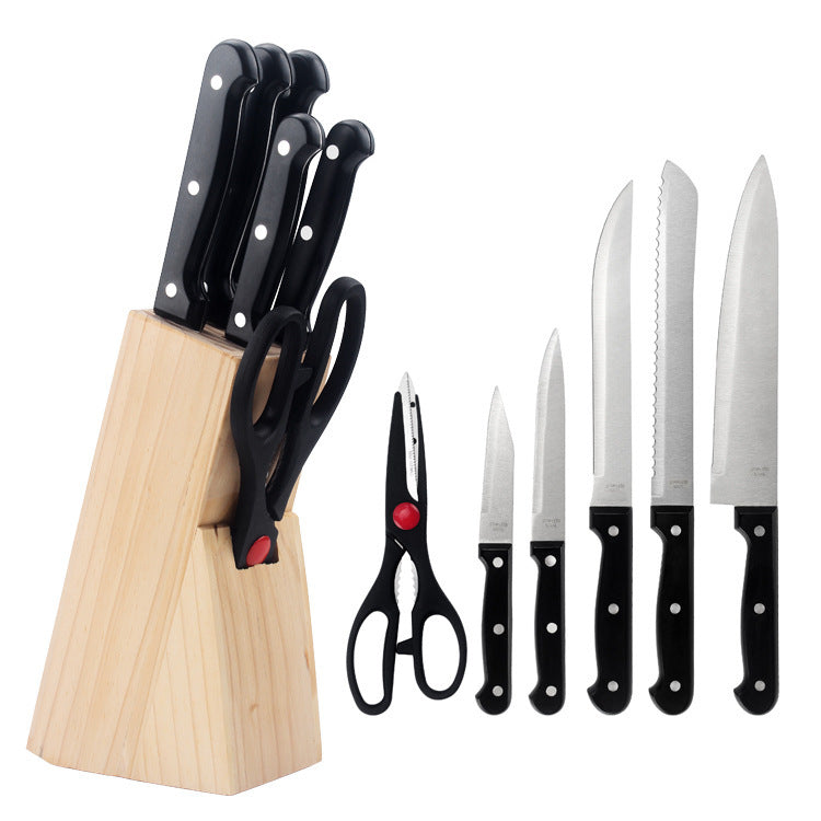 New Multi-functional 7 Piece Home Kitchen Knife Set