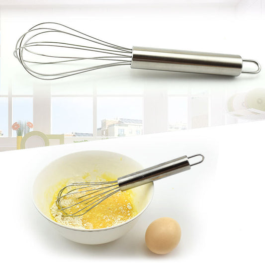 8 Inch Stainless Steel Manual Egg Beater