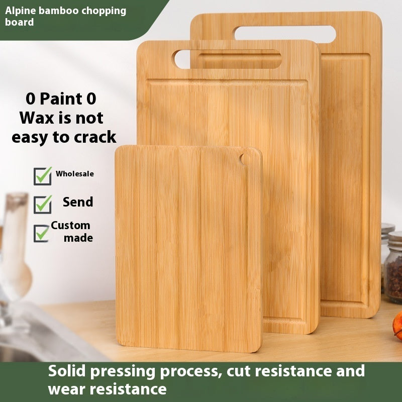 Household Double-sided Bamboo Cutting Board Mildew-proof Vertical