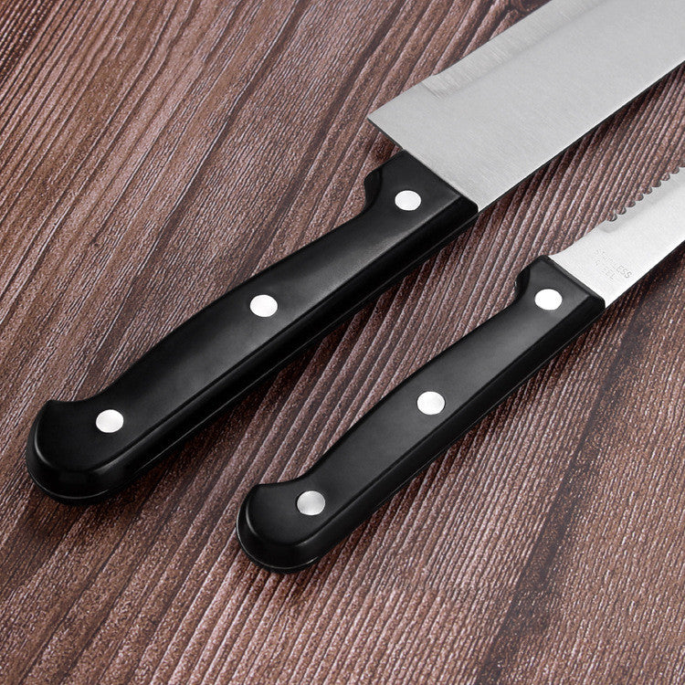 New Multi-functional 7 Piece Home Kitchen Knife Set